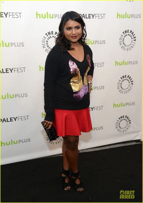 Mindy Kaling Paleyfest For Mindy Project Photo 2827611 Mindy Kaling Photos Just Jared
