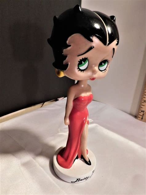 Gorgeous Betty Boop Betty Boop Bobblehead Betty Boop In A Etsy
