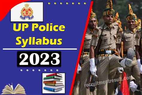 UP Police Syllabus 2023 Constable SI ASI HC Exam Pattern PDF हद म