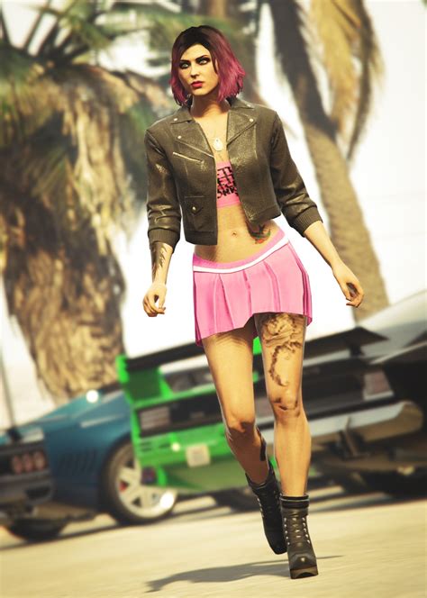 Vill M On Twitter S Goth Chick Cosplay Of Mercedes Cortez From Gta