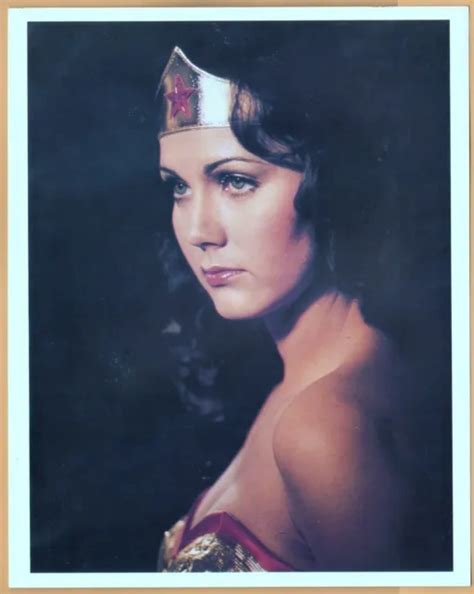 Lynda Carter Wonder Woman Classic Portrait Vintage X Picture