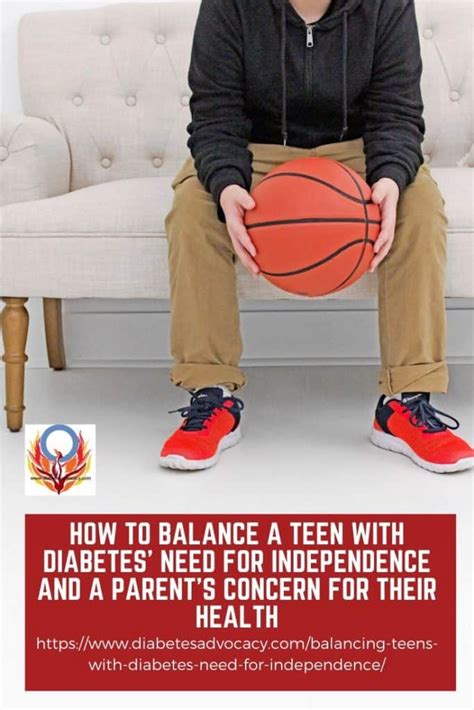 Teen With Diabetes Balance Pin Diabetes Advocacy