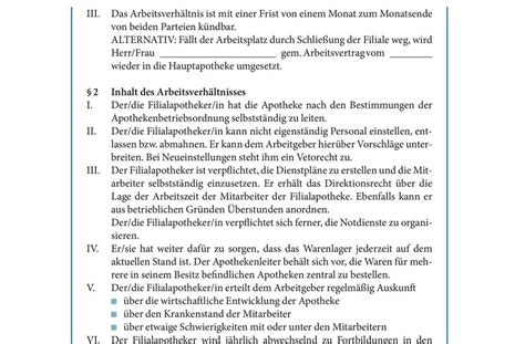 Muster arbeitsvertrag inklusive erklärung als pdf & word. Arbeitsvertrag Apotheker : Rossi Apotheke In 76437 Rastatt ...