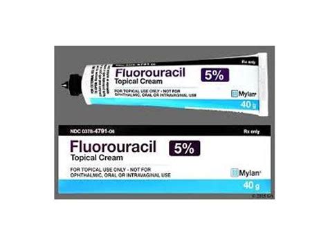 Fluorouracil 5 Top Cream