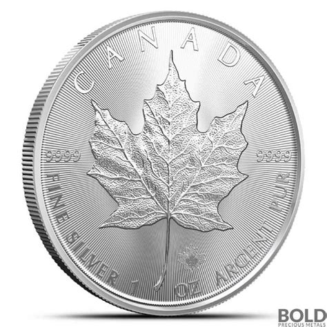 2023 1 Oz Canada Maple Leaf Silver Coin Bu Bold Precious Metals
