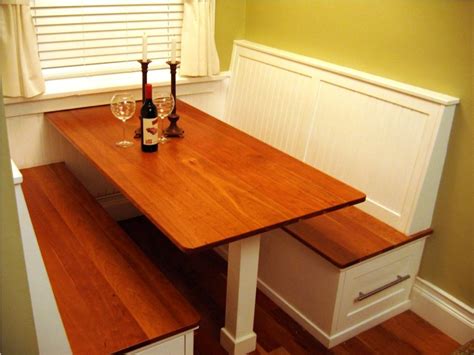 Share the post kitchen tables with bench seating. Pin by Lu Alfano on Keittiö | Booth seating in kitchen ...