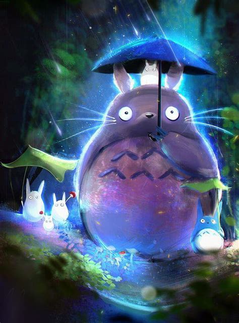 🔥totoro Anime Art Hayao Miyazaki My Neighbor Totoro Studio Ghibli Hd