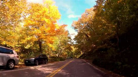 Scenic Drive Through Beautiful Smugglers Notch Vermont
