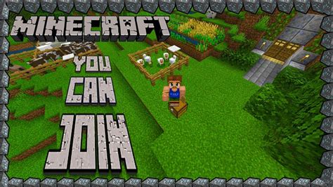 Java edition' multiplayer server, or join a friend's. Minecraft Server You Can Join - YouTube