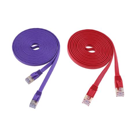 The shops carry cat5, cat5e, cat6, cat6a and cat7 ethernet cables, but how do these differ from each other? Cat7 Ethernet Cable High Speed Lan Cable Cat 7 RJ45 32AWG ...