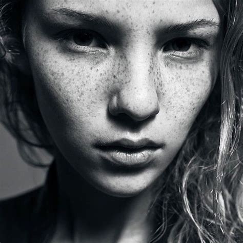 Cristina Sagnier Photography Women Freckles Beautiful People