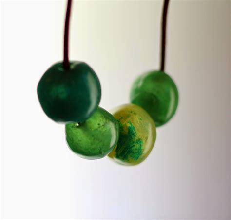 Emuse Faux Sea Glass Beads Using Polymer Clay