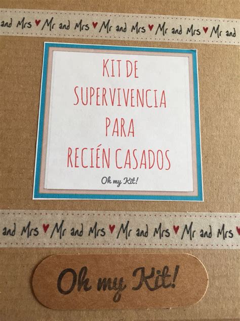 Regalos originales para regalar a recién casados. Para recién casados | Recien casados, Kit, Regalos