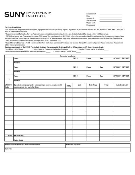 Printable Lab Requisition Form Template