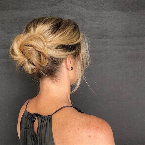 Cute Easy Bun Hairstyles To Try In Sutton Gones