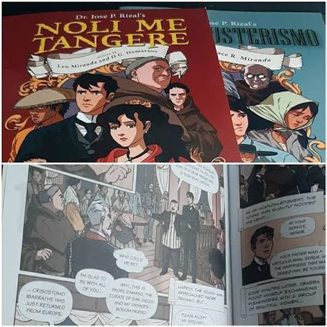 Jose Rizal S Noli Me Tangere El Filibusterismo Comics Bundle Presyo