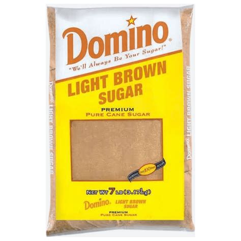 Domino Light Brown Sugar For Perfect Recipes 7lb
