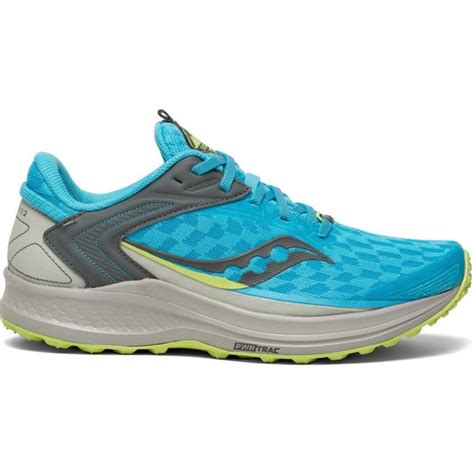 Saucony Canyon Tr2 Blaze Blue Lime Road To Rugged For Trails Roads