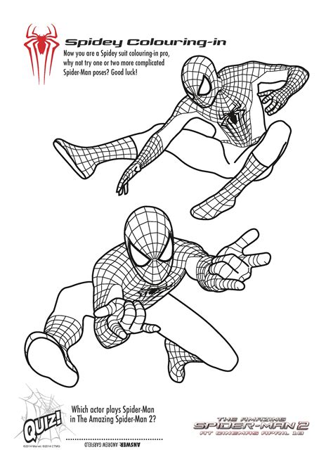 Free SpiderMan Printables