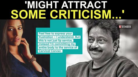 Ram Gopal Varma Applauds Poonam Pandey For The Intent Behind Her Extreme Method Etimes