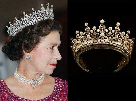 Dragon queen hochzeitskleid (dragon queen wedding dress): QUEEN ELIZABETH II Luxury ROYAL TIARAS-British Crown ...