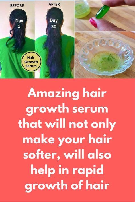 To do this, you can use a method called salabrasion. Amazing hair growth serum that will not only make your ...