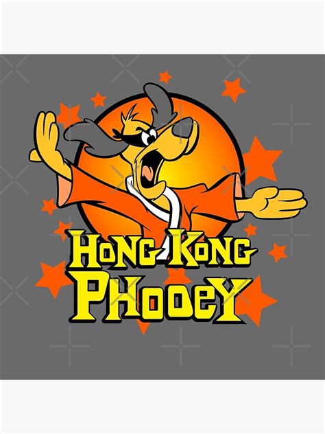 Hong Kong Phooey Poster By Caldofran Redbubble