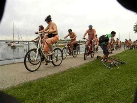 World Naked Bike Ride Toronto The Ride Begins Youtube