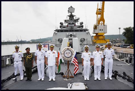 Chindits Royal Malaysian Navy Chief Visits Indian Navys