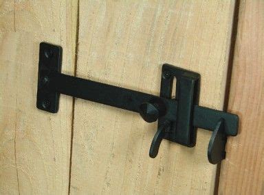 Steel slide gate shed fence wood door latch hardware sliding lock secure close. 230 best Gate Lock and Latch Design images on Pinterest