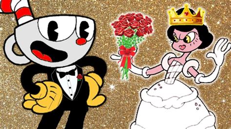 Cuphead Vs Baroness Von Bon Bon Wedding Outfit Cuphead Mod Youtube