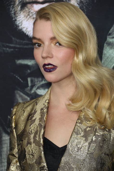 She made her debut in the fantasy series atlantis (2015). Anya Taylor-Joy - "Glass" Film Premiere in New York
