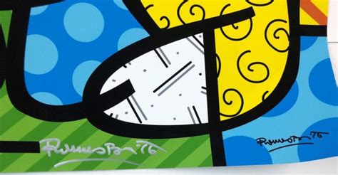 Sold Price Grouping Of Romero Britto Posters Hand Signed May 3