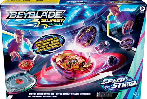 Hasbro Beyblade Burst Surge Speedstorm Motor Strike Battle Set