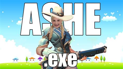 ashe exe overwatch memes overwatch exe youtube