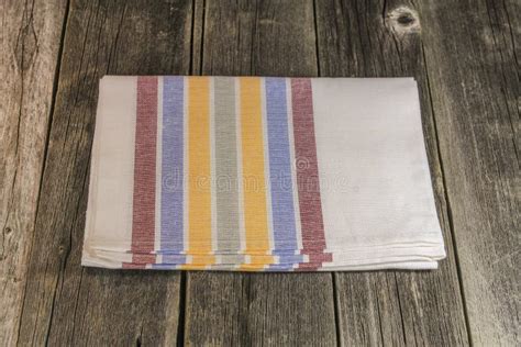 Kitchen Towel On A Table Stock Photo Image Of Napkin 112567538