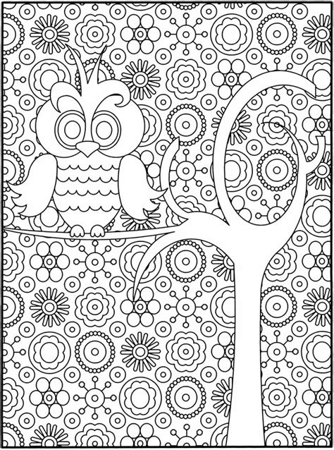 40+ detailed coloring pages for adults printable for printing and coloring. OWL Coloring Pages for Adults. Free Detailed Owl Coloring ...
