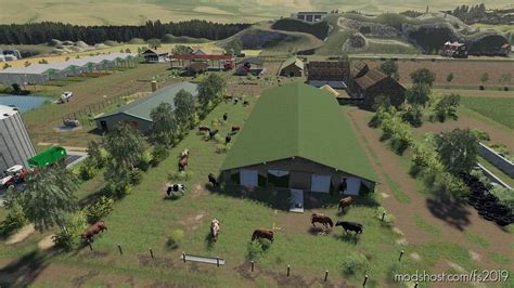 Map Animals Mod For Farming Simulator 19 At Modshost Building For Cow