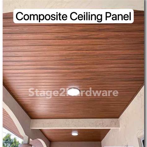 6ft Composite Ceiling Wall Panel Home Ceilingwall 10cm X 11mm Ready Stock Plaster Ceiling