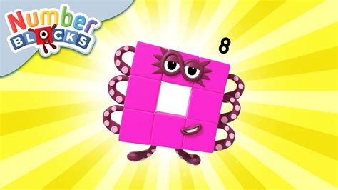 Numberblocks Eight Loves To Sing 🎤🎶 Educational Learn To Count