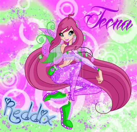 Tecna Reddix Winx Club Sailor Scouts Fan Art Fanpop
