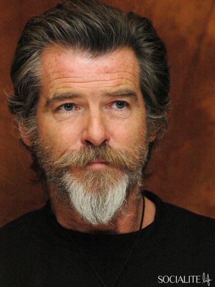 He also was the husband of the late actress cassandra harris as well as the father of actor sean brosnan. Pierce Brosnan | Beard | Pinterest
