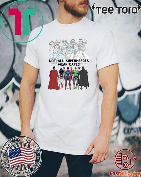 Nurses Not All Superheroes Wear Capes 2020 T Shirt Reviewstees