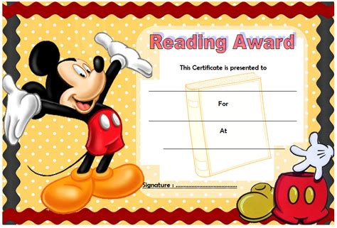 Top 10 Editable Reading Award Certificates Free Download