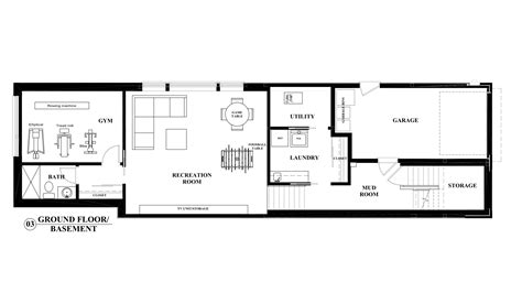 Basement Floor Plan An Interior Design Perspective On Building A New