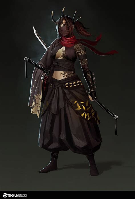 Shinobi By Remy Paulreworked This Girl With Some Feedbacks From My Da At Tokkun Character