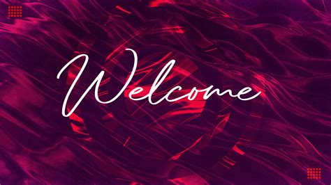 Welcome-Pink_Title-Slide - Sermon Series & Sermon Graphics - Ministry Pass