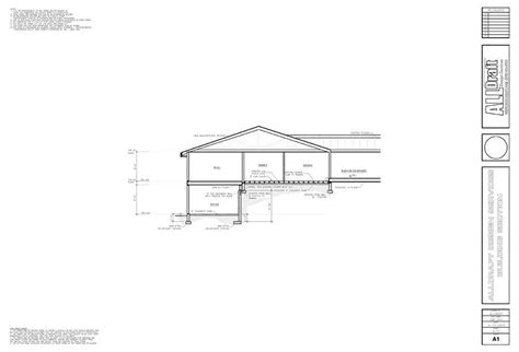 Section Details Alldraft Home Design And Drafting Services