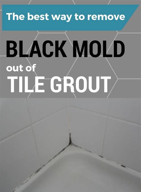 The Best Way To Remove Black Mold Out Of Tile Grout Remove Black Mold
