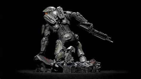 News Halo 4 The Master Chief Resin Statue By Mcfarlane Toys